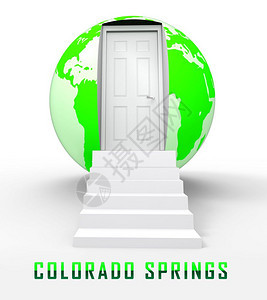 ColoradoSpringsPropertyGlobal代表房地产或采购投资美国房地产开发3d说明图片