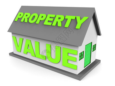 住房价值报告展示了抵押或购买的定价财产房屋估调查和指南3d说明图片