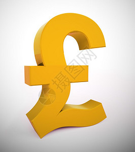 英国镑标志概念描述英国货币和金融外汇或收入和财富3插图图片