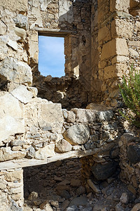 北塞浦路斯基里尼亚附近卡西亚卡西奈修道院遗址图片