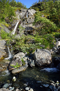 挪威的山河图片