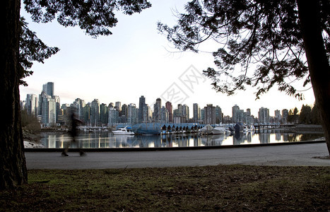 加拿大温哥华天线西城市中心图片
