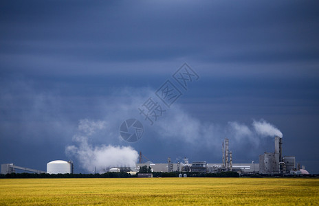 加拿大工业污染图片