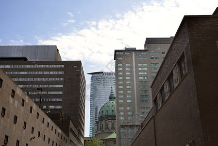 旧蒙特利尔市中心城建筑图片