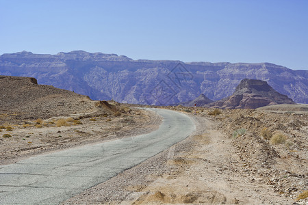 以色列内盖夫沙漠无穷尽的山峰幻想中东令人窒息的景色和自然质图片