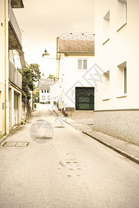奥地利狭小街道图片
