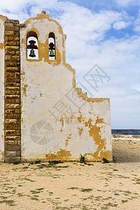 葡萄牙在大西洋海滩上的萨格雷斯堡垒天主教堂葡萄牙的风景和质令人窒息是西欧的大众旅游目地图片