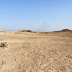 以色列内盖夫沙漠的落基山以色列南部沙漠的风雕刻岩层图片