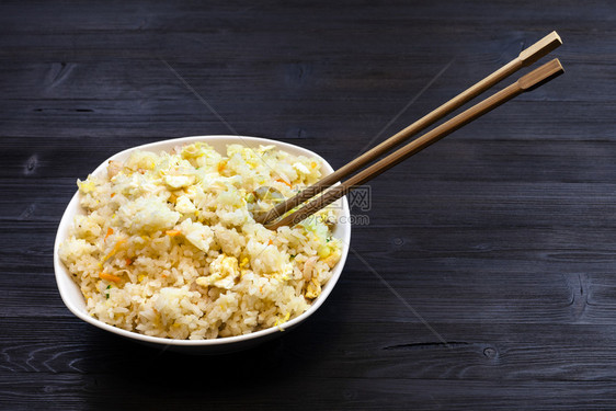 中式经典蛋炒饭图片