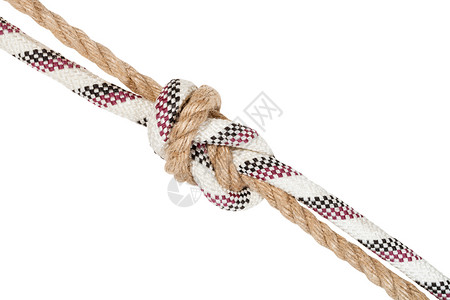 与白底的两根绳子连结白底的两根绳子图片
