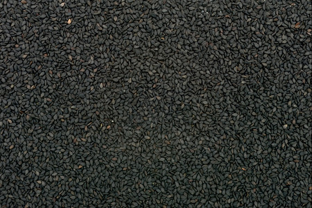 质地黑芝麻籽种子质谱模式食物背景蔬菜植背景图片