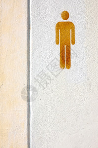 洗手间标志男士泰国象征图片