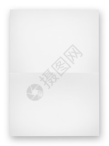 空白的纸折叠在色背景上的半个隔开处白色的门户14图片