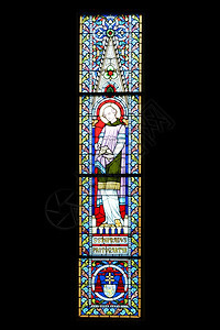 上帝天主教宗最古老的死神圣马提亚斯大教堂彩色玻璃图片