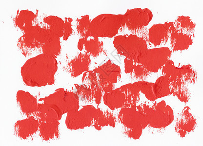 墙纸红色的水彩油涂红背景图片