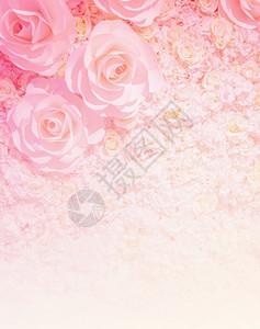 花束人造的美丽玫瑰花背景背景图片