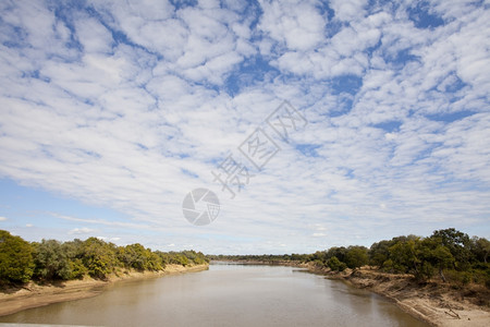 卢安瓜景观颜色赞比亚南卢昂瓦河风景图图片