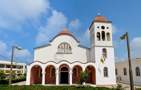 宗教克里特岛希腊东正教堂标志建筑古希腊东正地标建筑罗西姆诺图片