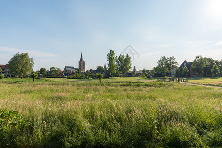 镇村庄见过从Scholtenbrug看到的Winterswijk图片