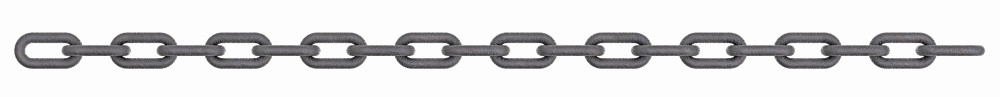 3d白底被隔离的金属链变形联系关插图图片