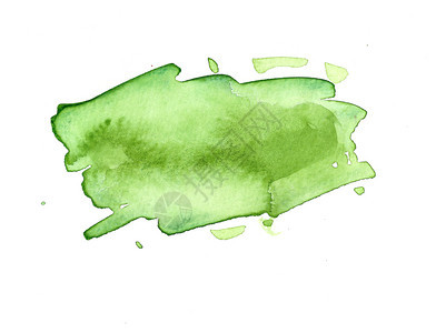 绿色标签背面白的抽象绘画图片