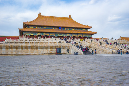 北京紫禁城故宫风光背景图片