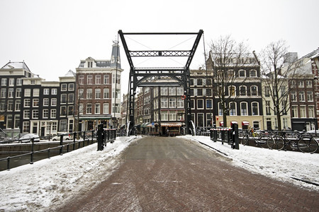 荷兰的阿姆斯特丹风景图片