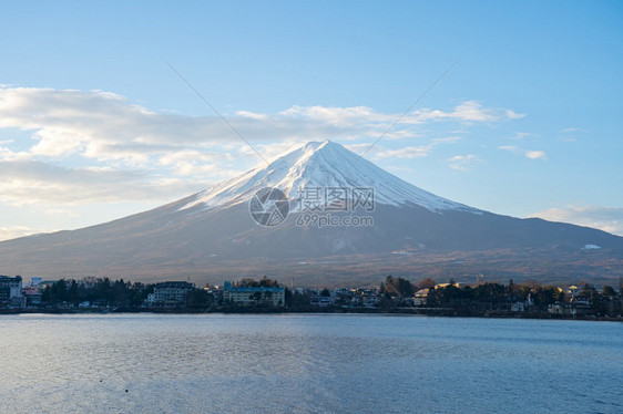 富士山和富士河口湖图片