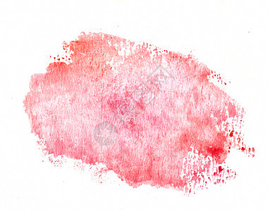 手工制作的墙纸水彩红色粉背景抽象的图片