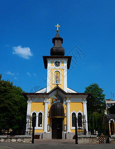 建筑学旅行DrobetaTurnuSeverin市罗马尼亚Maioreasa东正教堂建筑地标图片