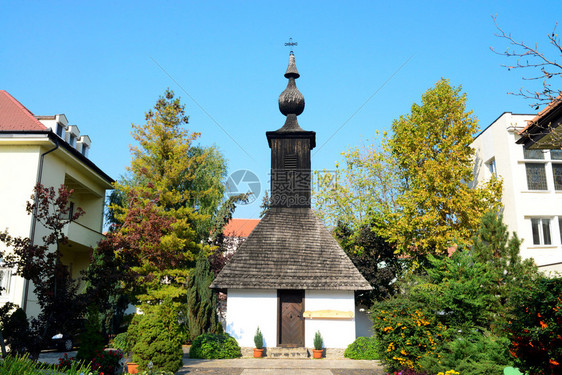 旅行木制的Timisoara市罗马尼亚主教木堂标志建筑会图片