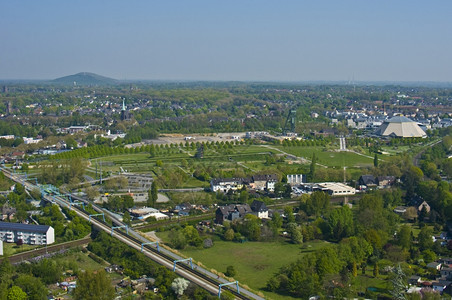 雅各布斯OberhausenOLGA公园空中视图德国异类图片