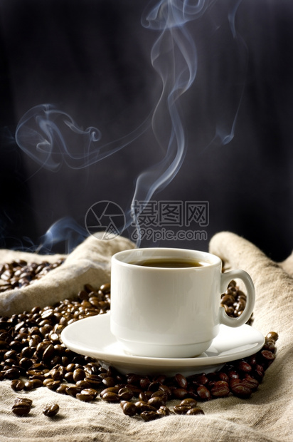 热咖啡的香味图片