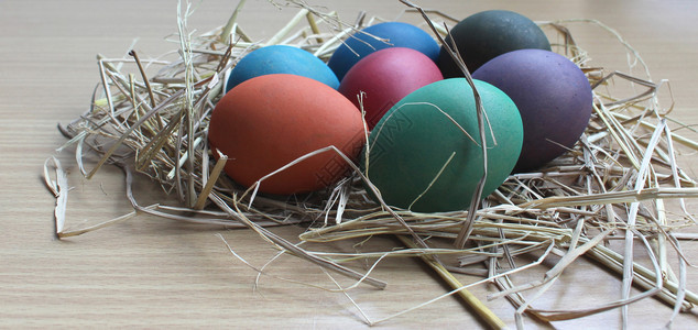 假期打猎周一复活节伊斯特鸡蛋多彩的复活节图片