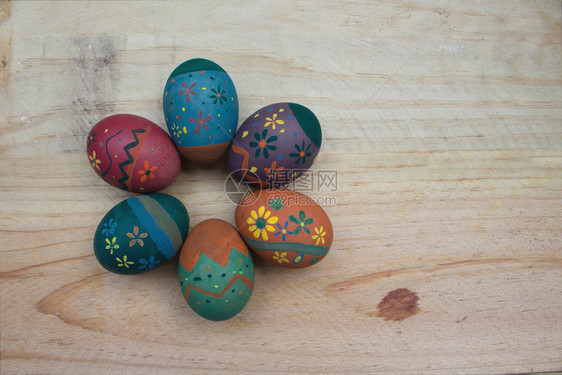 复活节伊斯特鸡蛋多彩的复活节春天星期日打猎图片