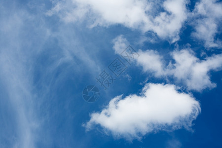 充满活力夏季天空云彩抽象背景颜色云图片