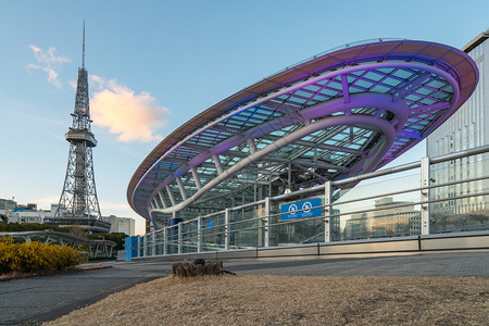 日本名古屋城市风光图片