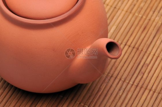 陶器茶壶图片