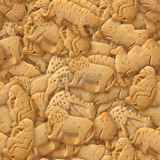 饥饿的动物饼干瓷砖吃图片