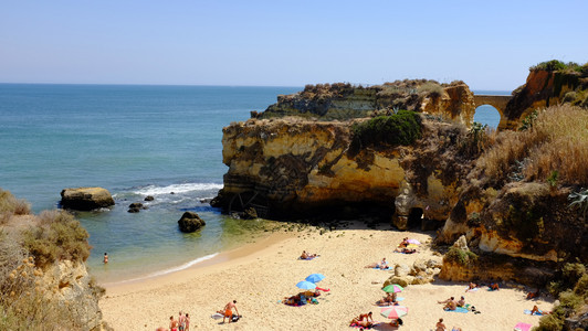 葡萄牙拉各斯普亚达纳旅游海滩大西洋图片