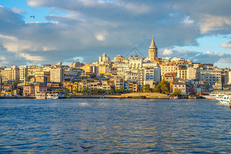 伊斯坦布尔天际线城市风光图片