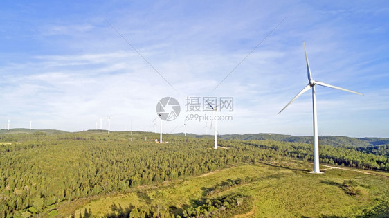 天线建筑学造来自葡萄牙农村风车的空中飞机来自葡萄牙图片