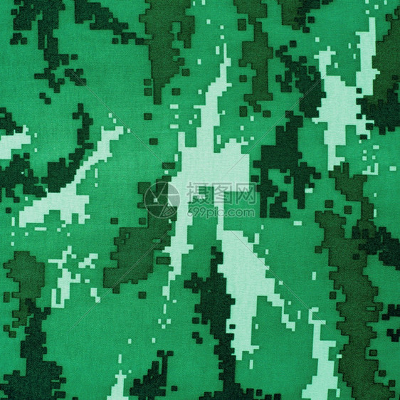 军国主义作为背景或模式的异国绿色彩数字迷突击队异国情调图片