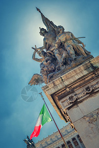 艺术文化城市景观祖国向罗马的阿尔塔神像图片