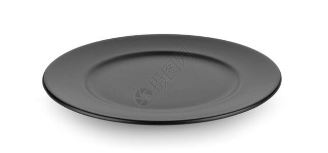 最佳白色背景的黑板用餐圆形的图片