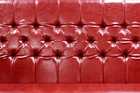红沙发皮革作为背景或纹理奢华细节抽象的背景图片