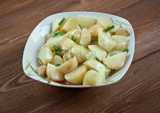 卡托菲尔萨拉特施瓦比舍尔水平的斯瓦比安马铃薯沙拉施瓦比舍图片