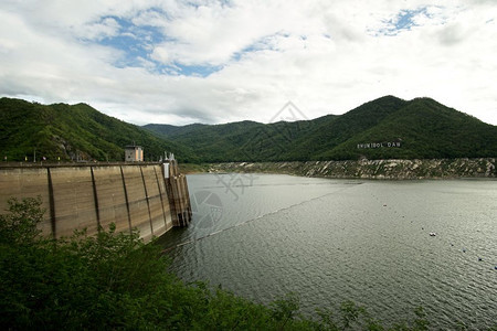泰国Tak的水电力大坝车站景观图片