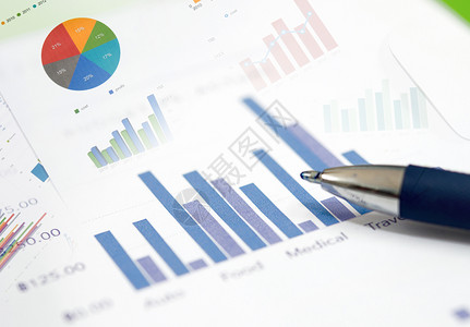 商业金融会计统计表和分析研究表格图片