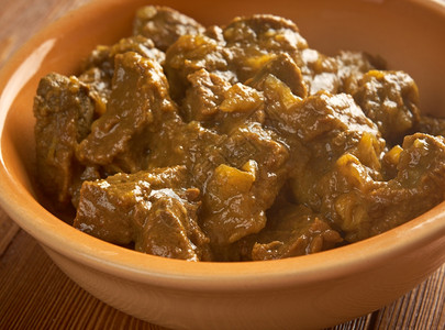 食物羊肉印度牛咖加巴斯马提米饭课程图片
